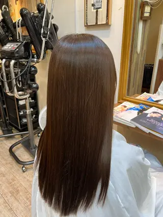 ミディアム カラー 関 健二郎のヘアスタイル