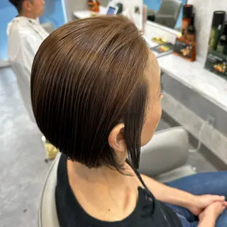 ショート 粟野 裕稀のヘアスタイル
