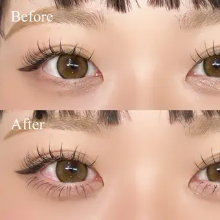 マツエク・マツパ Crevia Hiroeのマツエク・マツパデザイン