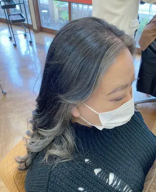 ロング カラー WEST✂︎AKI HIRO✂︎大和高田のヘアスタイル