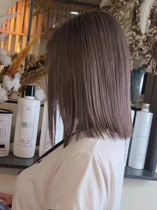 ミディアム ❣️ハイトーン❣️ BLUE&Co.のヘアスタイル
