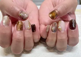 ネイル Shimmer Nail⋆*✩のネイルデザイン