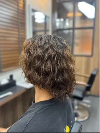 メンズ 森 いずなのヘアスタイル