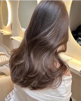ロング カラー 木村 歌恋のヘアスタイル