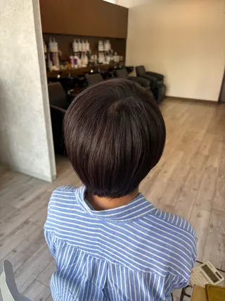 ショート カラー なぎは/似合わせ・ ナチュラルカラーのヘアスタイル