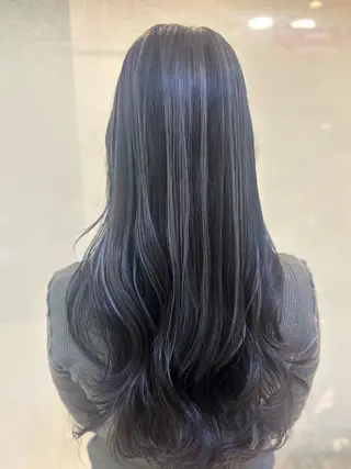 ロング カラー 縮毛矯正/髪質改善/ 艶髪ササキナツミのヘアスタイル