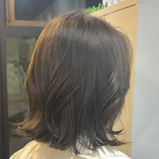 ミディアム カラー 🍎ブリーチ/ デザイン🍎リオのヘアスタイル