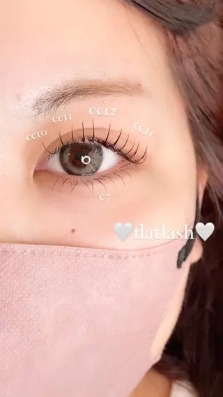 マツエク・マツパ Natsumi .のマツエク・マツパデザイン