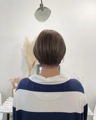 ショート カラー sweetroom所属・12月特別価格✨/ 平塚/佐藤郁也のヘアスタイル