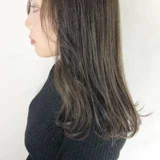 カラー カラーモデル募集中 美容室ハピスのヘアスタイル