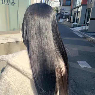 ロング カラー 赤みゼロ/透明感 カラー🌿KANTAのヘアスタイル