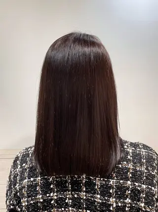 ミディアム カラー 髪質改善✨Zina浦 安/個室🌈YUKIのヘアスタイル