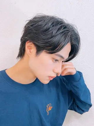 ショート メンズ パーマ メンズ/スパイキー ショート/isseyのヘアスタイル