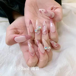 ロング ネイルJaol 池袋のネイルデザイン