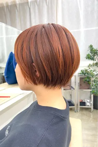 ショート カラー BOB🌟ハイトーン /ブリーチ/TAKUのヘアスタイル
