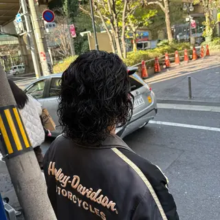 パーマ メンズ 【メンズ特化】中場 健人/西梅田/北新地のヘアスタイル