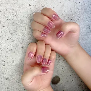 セミロング カラー パーマ ヘアアレンジ メンズ キッズ ネイル マツエク・マツパ Salon Ｋのネイルデザイン