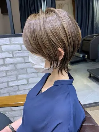 ショート 大人ショート特化/ カットモデル/表参道のヘアスタイル
