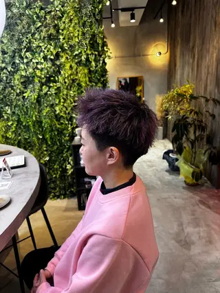 カラー メンズ 山本 望華のヘアスタイル