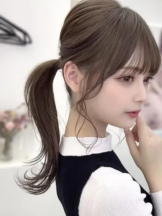 ミディアム FOCUS JAPANのヘアスタイル