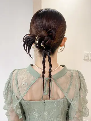 ヘアアレンジ kohana 🎀韓国ヘア🎀🤍のヘアスタイル