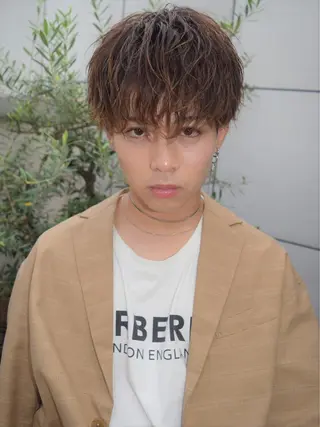 ショート カラー 川島悠人 ✂️WILLOW'Sのヘアスタイル