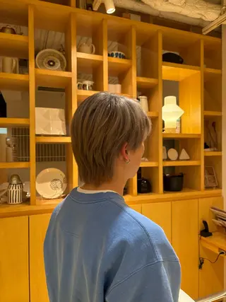 カラー メンズ organic +eco所属・川越/organic 根本アユミのヘアスタイル