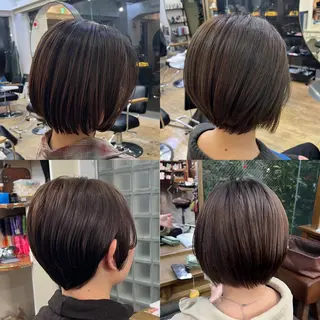 ショート ハイライト/レイヤー /ハイトーン/AOIのヘアスタイル