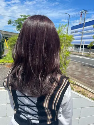 カラー メッセのみ受付 うえはらのヘアスタイル