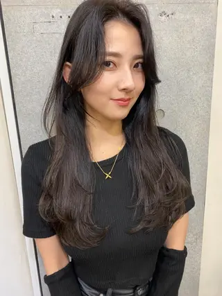 ロング 似合わせレイヤー 🇰🇷荒木洋文のヘアスタイル