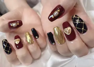 ネイル bijou nails 蓮のネイルデザイン