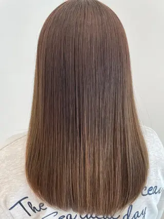 ロング 丹羽大喜 縮毛矯正/美髪矯正のヘアスタイル
