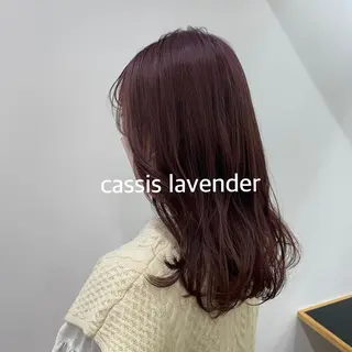 ロング 暖色カラー推し/ トヤエリコのヘアスタイル