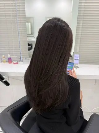 ミディアム カラー ♡上品韓国髪♡ブラ ウン/SAYATOのヘアスタイル