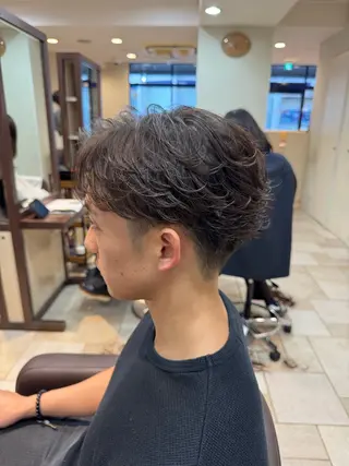 メンズ パーマ/縮毛矯正/ 店長 ・村田伊吹のヘアスタイル