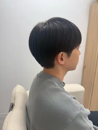 メンズ 透明感カラー🧸 髪質改善📖´-のヘアスタイル