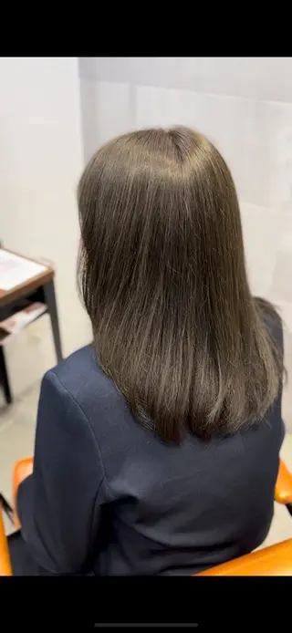 カラー シュンヤ韓国レイヤー /暖色カラーのヘアスタイル