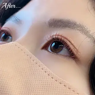 マツエク・マツパ マツナガ☺︎ // Afterのマツエク・マツパデザイン