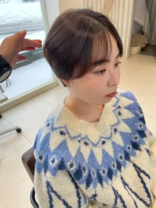 ショート カラー 鶴岡で縮毛矯正なら お任せ！ハヤシナオミのヘアスタイル