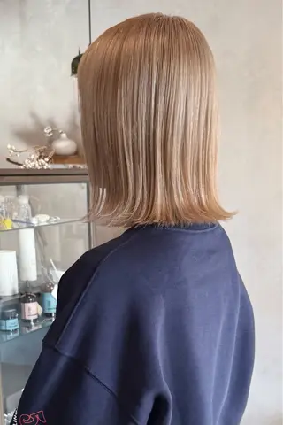 カラー 阪口 真由子のヘアスタイル