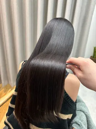 ロング キッズ 🤍美髪縮毛/髪質 改善/池上夏凜🤍のヘアスタイル