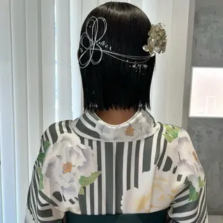 ヘアアレンジ 🦋Misaki🦋 メンズパーマ/着付けのその他イメージ