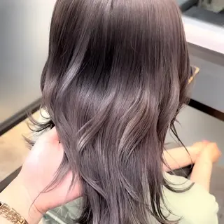 セミロング カラー ハイトーン･髪質改善 MIOKAのヘアスタイル