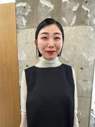 ショート カラー 垢抜けボブ/SAHO /OAK溝の口のヘアスタイル