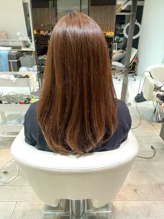 ロング air銀座所属・木村 詩渚のヘアスタイル