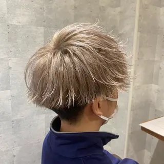 カラー メンズ ミモリ ユウタのヘアスタイル