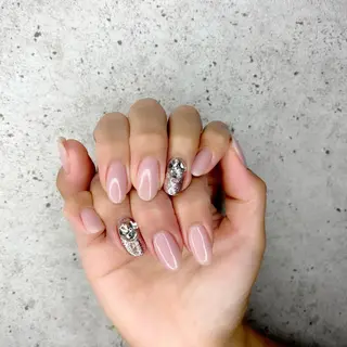 セミロング カラー パーマ ヘアアレンジ メンズ キッズ ネイル マツエク・マツパ Salon Ｋのネイルデザイン