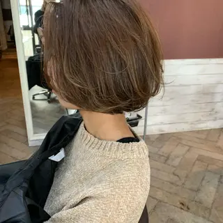 ショート カラー メンズサロン ANSWERのヘアスタイル