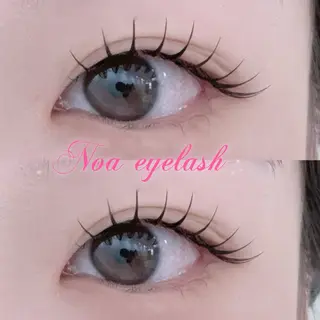 マツエク・マツパ Noa eyelashのマツエク・マツパデザイン