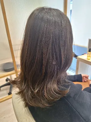 セミロング 山田 一貴のヘアスタイル